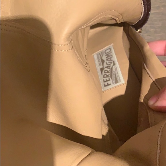 SALVATORE FERRAGAMO suede knee boots - Picture 2 of 7